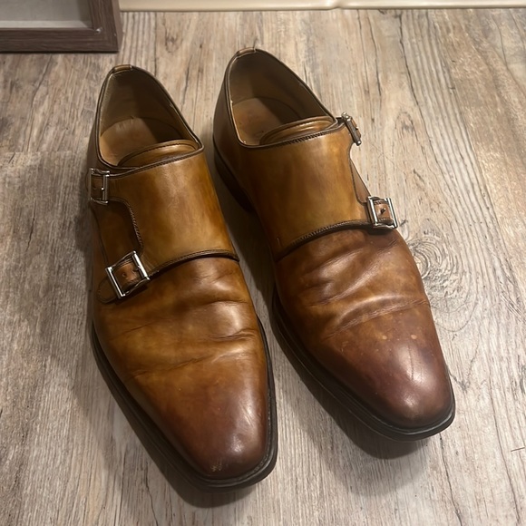 Magnanni Shoes Magnanni Double Monk Strap Leather Dress Shoes 8 Poshmark